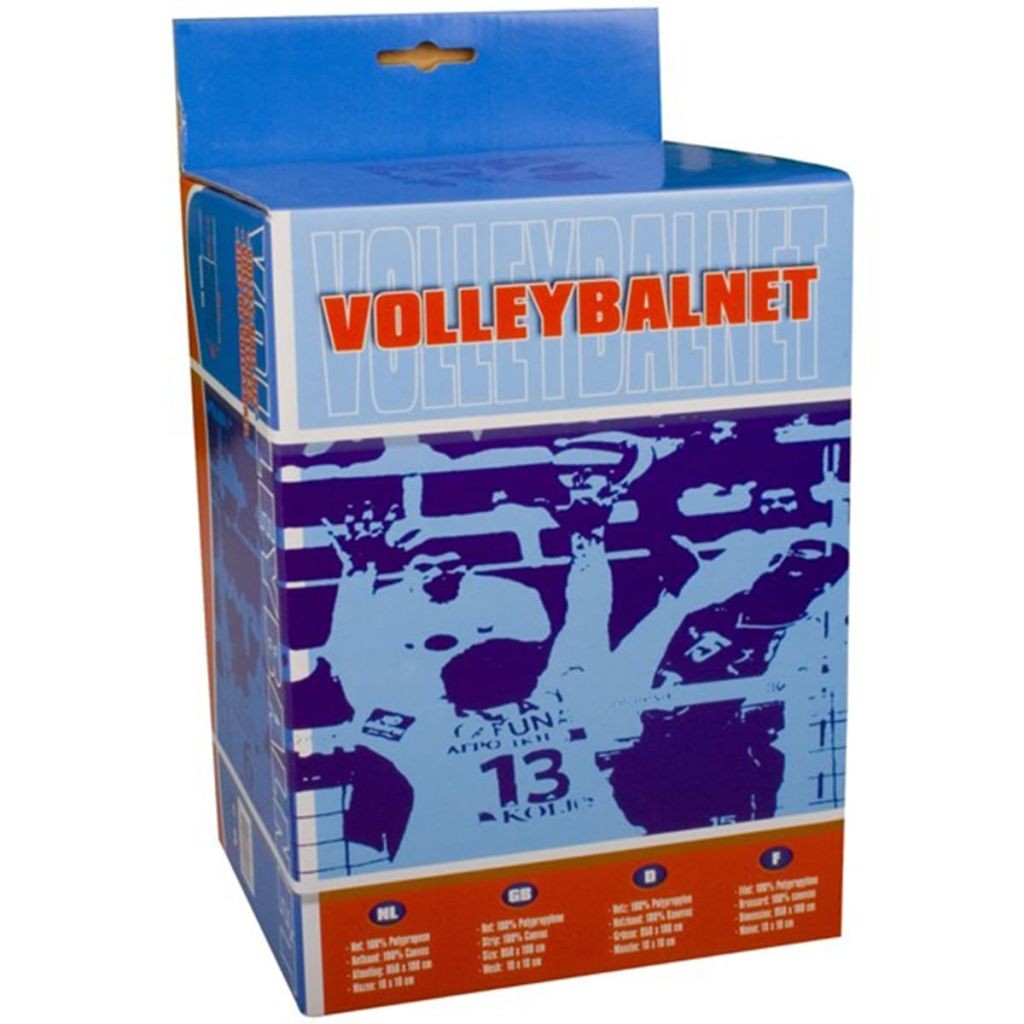 Avento Volleyball Net 9.5 x 1 m Black 16NE